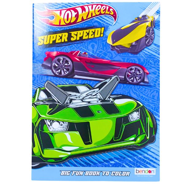 Libro para Colorear Hot Wheels – pikabuumty